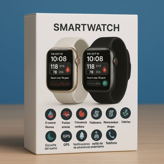 SmartWatch T500 - Reloj Inteligente para Medir Azúcar en la Sangre
